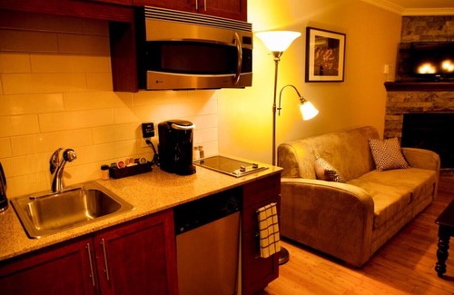 Piedmont Condo | St-Sauveur Lovely King Studio