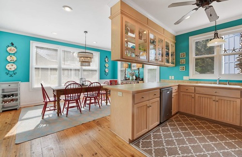 Saint Simons Island House | St Simons Coolest Dog Friendly Beach Bungalow with Private Heated Pool/Hot Tub!