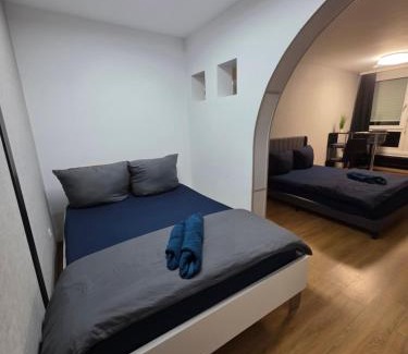 Mitte Apartment | Stadt Komfort 4-Personen Wohnung