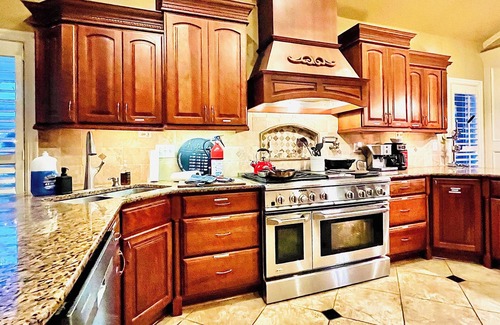 Overland Park House | Staffed gated estate with Pool and Hot tub