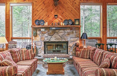Stamford House | Stamford Lakefront Home with Dock and Wraparound Deck!