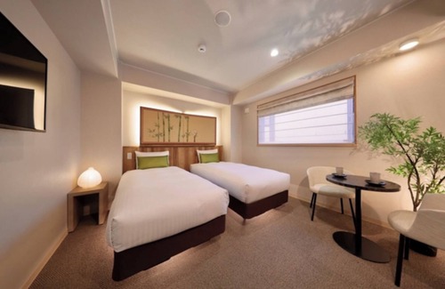 Gion Hotel | Standard Twin Room Eco plan A great value consec/Kyoto Kyōto