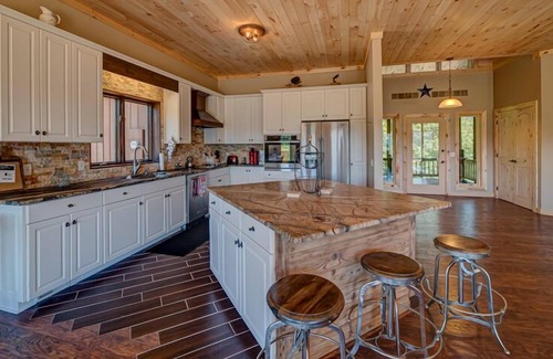 Blue Ridge Cabin | Star Mountain - Main Level Master | Movie Theatre | Stunning Views