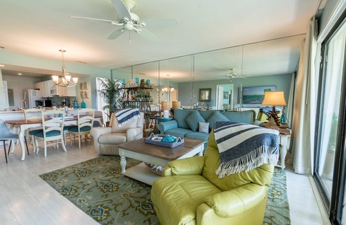 Panama City Beach Villa | Starfish Shack Edgewater Villa 1209-2nd Floor 3Bd/3 Ba End Unit-Stay Salty My Friends!