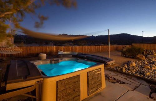 Indian Cove House | Stargaze & Soak Hot Tub Fireplace & Desert Views