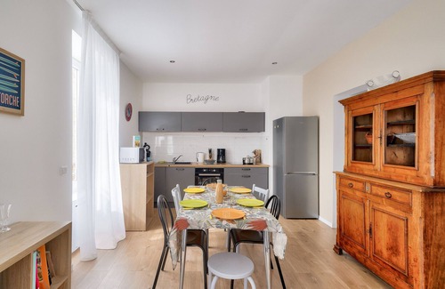 Saint-Guenole Apartment | Stay at 6 - 400m from the fishing port of St Guénolé