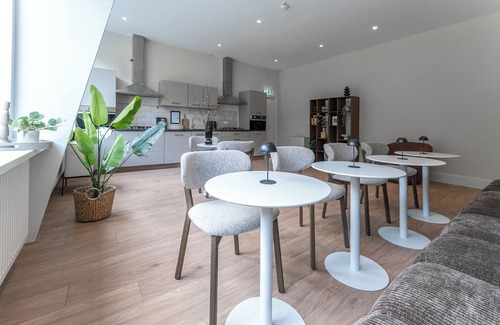 Municipality of Tilburg Apartment | Stay connected with free Wi-Fi and be just minutes from University Tilburg. Affordable, convenient, and perfect for students who want comfort and value.