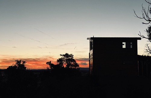 Kanab Cabin | Stay in AMAZING tiny cabins @ The Cedars w Walkout Decks and DARK SKIES!
