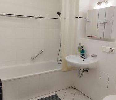 Wahren Apartment | StayInn Möckern - 1 Studio Apartment für 3 Personen -1Zimmer mit Schlafsofa und Doppelbett-kein zweites Zimmer