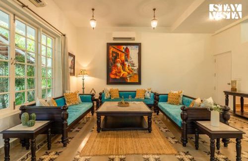 Assagao Villa | StayVista at A Portuguese Tale - Pool, Bar & BBQ