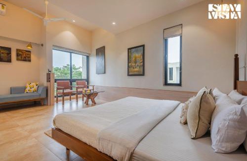 Nagaon Villa | StayVista at Artful Escape with Lawn