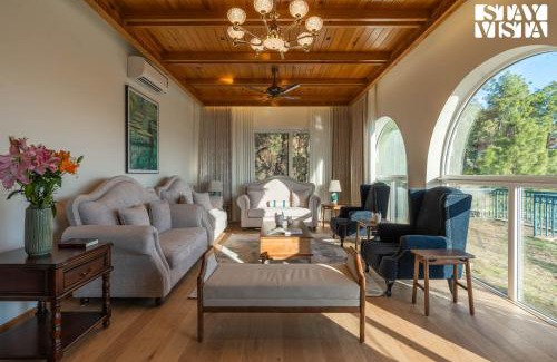 Kasauli Villa | StayVista at Chestnut Manor with Lawn, BBQ, Bonfire