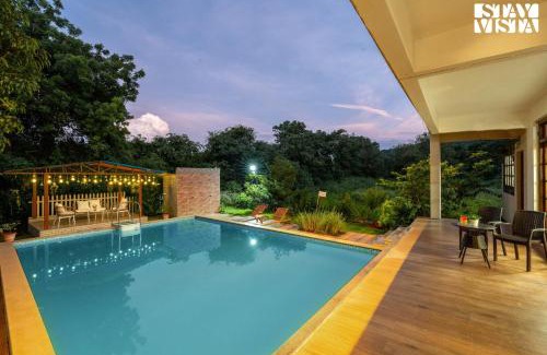 Alibaug Villa | StayVista at FarmVille with Mountain View, Pool
