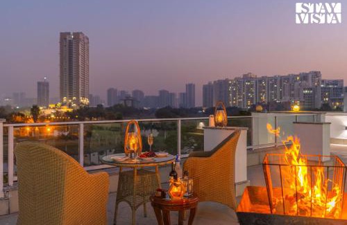 Noida Villa | StayVista at Golfwood Manor with Terrace, BBQ, WiFi