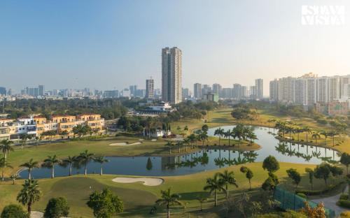 Noida Villa | StayVista at Golfwood Manor with Terrace, BBQ, WiFi