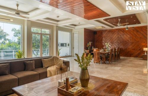 Noida Villa | StayVista at Golfwood Manor with Terrace, BBQ, WiFi