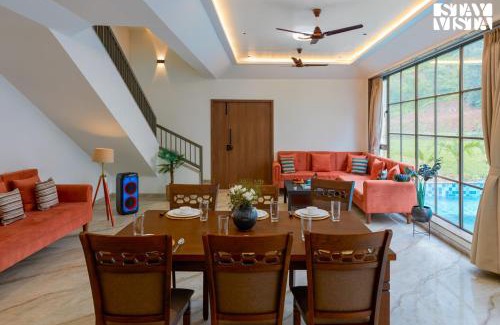 Igatpuri Villa | StayVista at Mount Willow with Mountain views, AC, Lawn