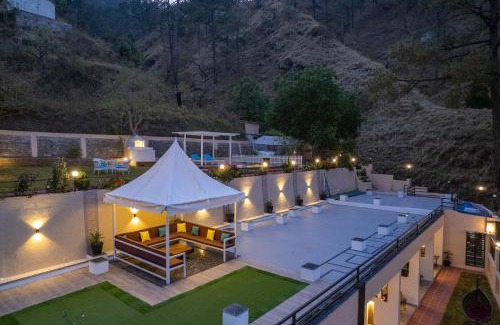 Totam Villa | StayVista at Rolling Hills with Pool, Lawn & Pet Friendly