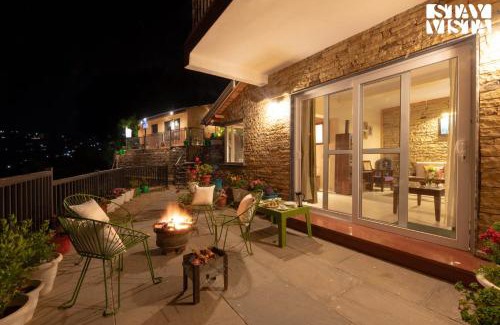 Kaul Villa | StayVista at The Sage Brook - Lawn & Bonfire