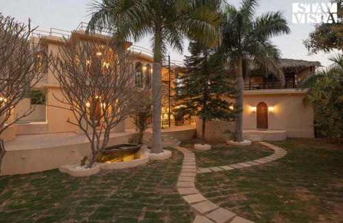 Bedla Villa | StayVista at Vanya Veda with Bathtub, Pool & Lawn