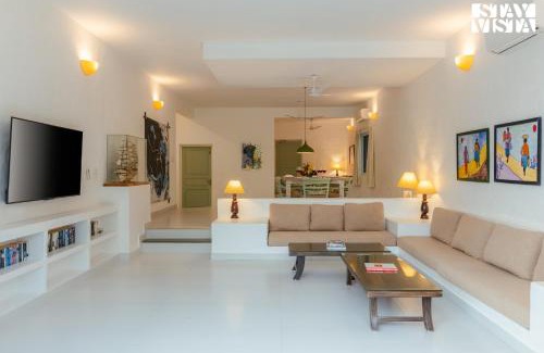 Mandrem Villa | StayVista at Villa Serenity with Private Pool, Wi-Fi