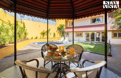 Bhilar Villa | StayVista's Dreamy Dale - Poolside Bliss with Lawn & Gazebo