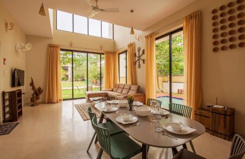 St.Stanislaus Villa Villa | StayVista's Greenwoods Villa 1 - City-Center Villa with Private Pool, Terrace, Lift & Carrom Board