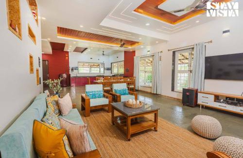 Nashik Villa | StayVista's Hill Crest Mansion - Hill-View Villa with Private Pool, Deck, Lawn & Gazebo