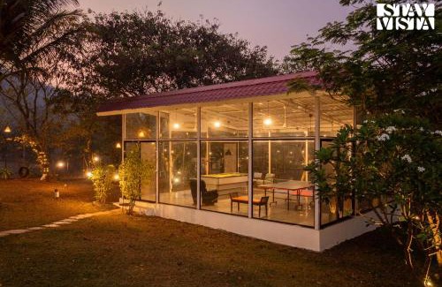 Alibaug Villa | StayVista's House Below The Hill - A stylish Mountain-view villa with Pool and Games room