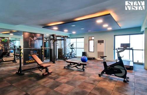 Shyam Nagar Apartment | StayVista's Skyline Studio Apartments - Urban Oasis with Terrace, Gym & Bar