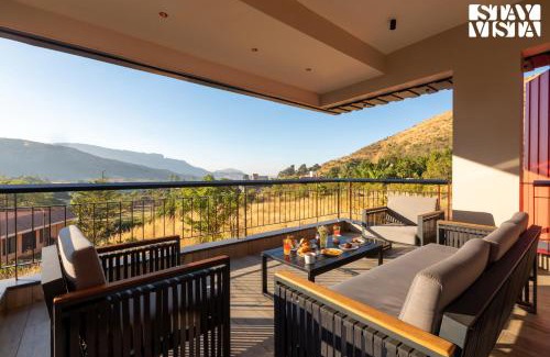 Nashik Villa | StayVista's Terra Tints - Mountainside Cabin with Private Pool, Deck & Games Room
