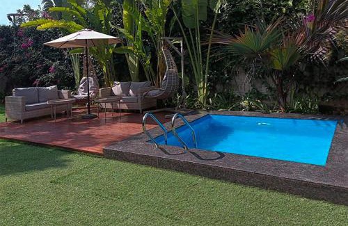Kune Village Villa | StayVista's The Annex - Cozy Retreat with Inviting Rooms and a Private Plunge Pool