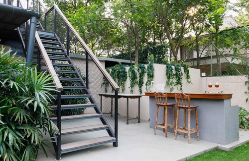Kune Village Villa | StayVista's The Annex - Cozy Retreat with Inviting Rooms and a Private Plunge Pool