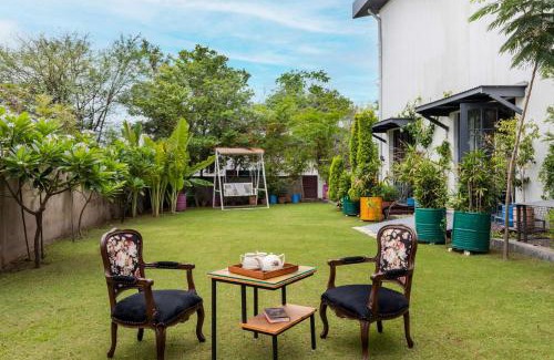 Chandigarh Villa | StayVista's The Barn House - Farm-View Villa with with bonfire, Indoor Pool & Bar