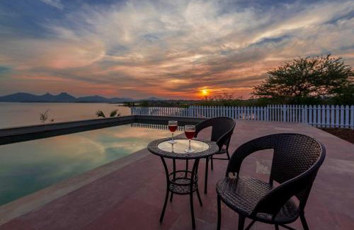 Igatpuri Villa | StayVista's Volendam Acres - Lake-View Villa with Pool, Amphitheatre & Turf
