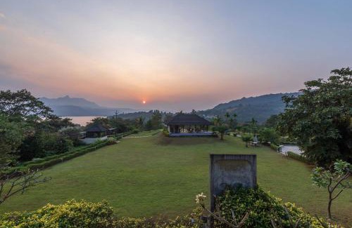 Lonavala Villa | StayVista's Vyoman Villa - Experience a valley view, lush lawn, spa, and yoga retreat
