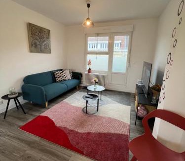 Valenciennes Apartment | « stef one « centre ville 2 chambres 3 voyageurs