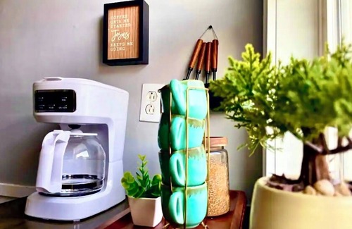 Pawtucket Apartment | Step into a serene stay where electric charm meets cozy coastal tranquility.