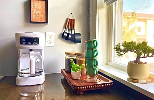 Pawtucket Apartment | Step into a serene stay where electric charm meets cozy coastal tranquility.