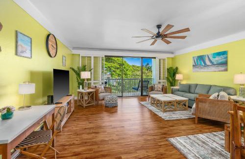 Poipu Apartment | Step to beach New Quiet Kiahuna Plantation Remodeled 2 bedroom condo with AC