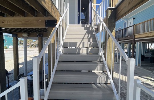 Mid Island House | Steps away from the sugar white sands and blue water!