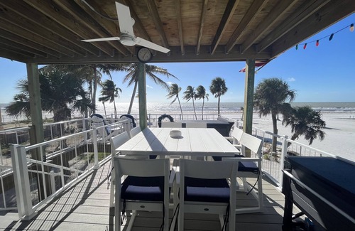 Mid Island House | Steps away from the sugar white sands and blue water!
