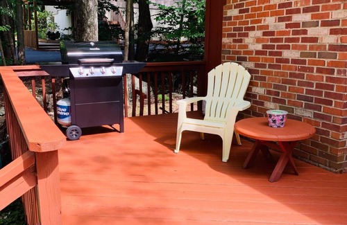 Gouldsboro Cabin | Steps from beach at Big Bass Lake