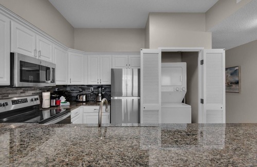 Four Mile Village Condo | Steps from the beach! Pool, Pickleball, and Tennis Courts!