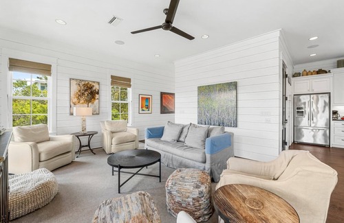 Seagrove Beach House | STEPS FROM THE BEACH! BIKES & BEACH GEAR TOO!