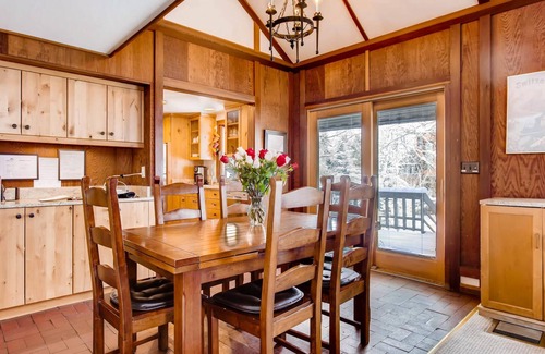 Vail House | Steps to Gondola Forest Road Chalet with Jacuzzi & Wood Burn Fireplace
