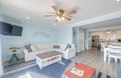 Fenwick Island House | Steps to Ocean: Colorful Abode in Fenwick Island
