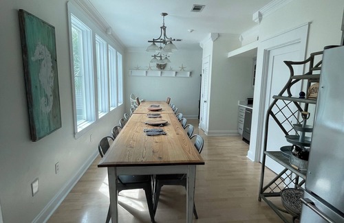 Seashore Village House | Steps to Private Beach - Private Heated Pool - 30A - Near Seaside - Sleeps 27