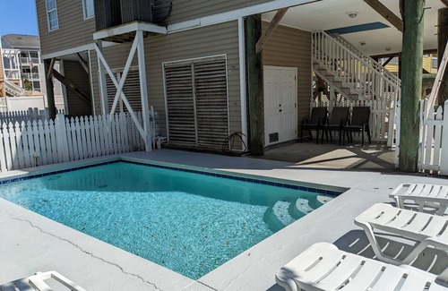 Garden City House | Steps To the Beach & Your Own Private Pool!