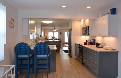 Rehoboth by the Sea House | Steps to the Beach Ocean Block Downtown Dewey Beach Home Sleeps 14